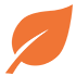 icon of a leaf