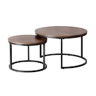 image of brown coffee table